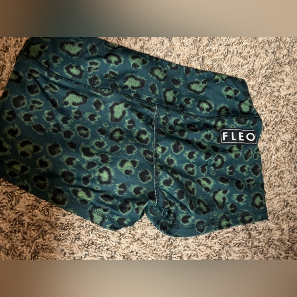 Green cheetah FLEO small
